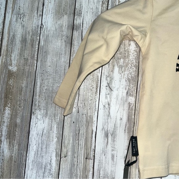 NWT Tiny Tribe Hello Pumpkin Cream Top - Picture 4 of 8